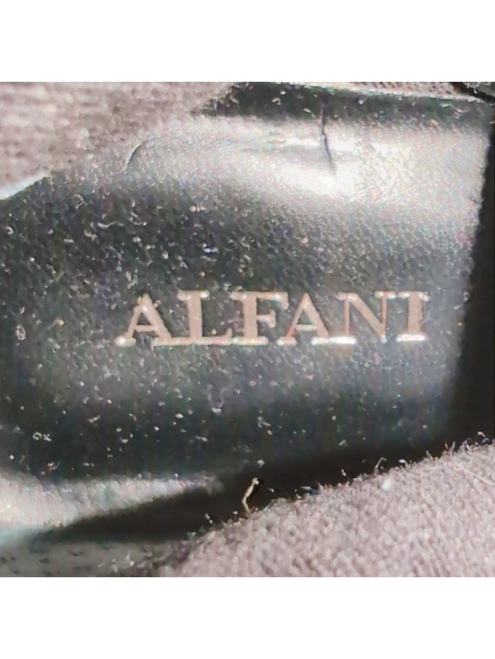 Alfani Swaye Sz 6 Black Suede Knee-High Wedge Boots F0031 - Picture 7 of 7